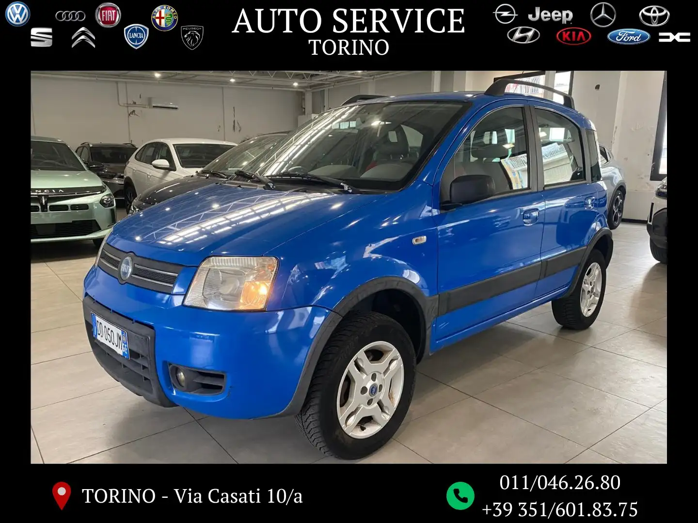 Fiat Panda Panda 1.3 mjt 16v 4x4 KM CERTIFICATI Blu/Azzurro - 1