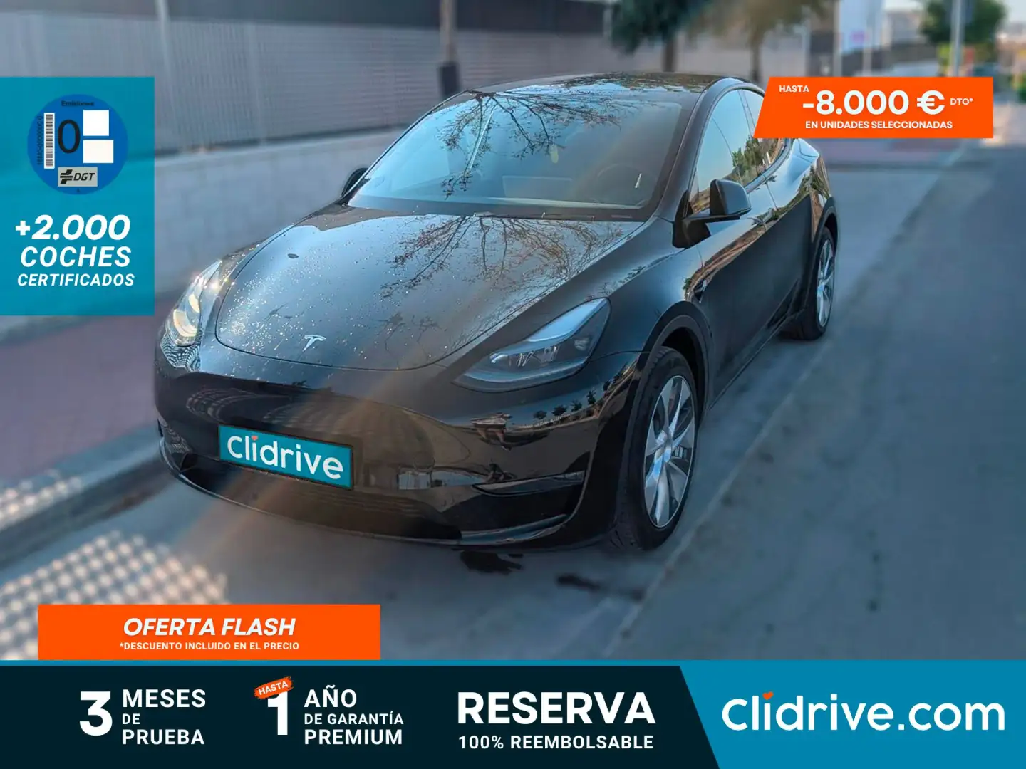 Tesla Model Y Gran Autonomía 4WD Negro - 1