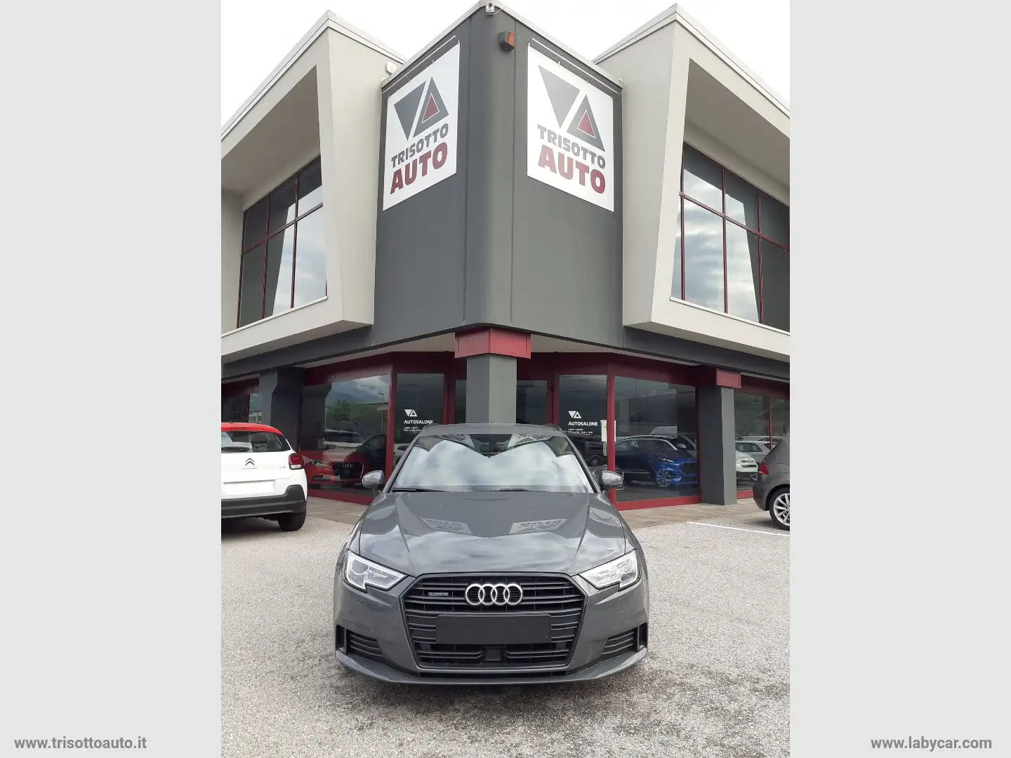 Audi A3 SPB 40 2.0 TDI quattro SLine Stronic Grigio - 1