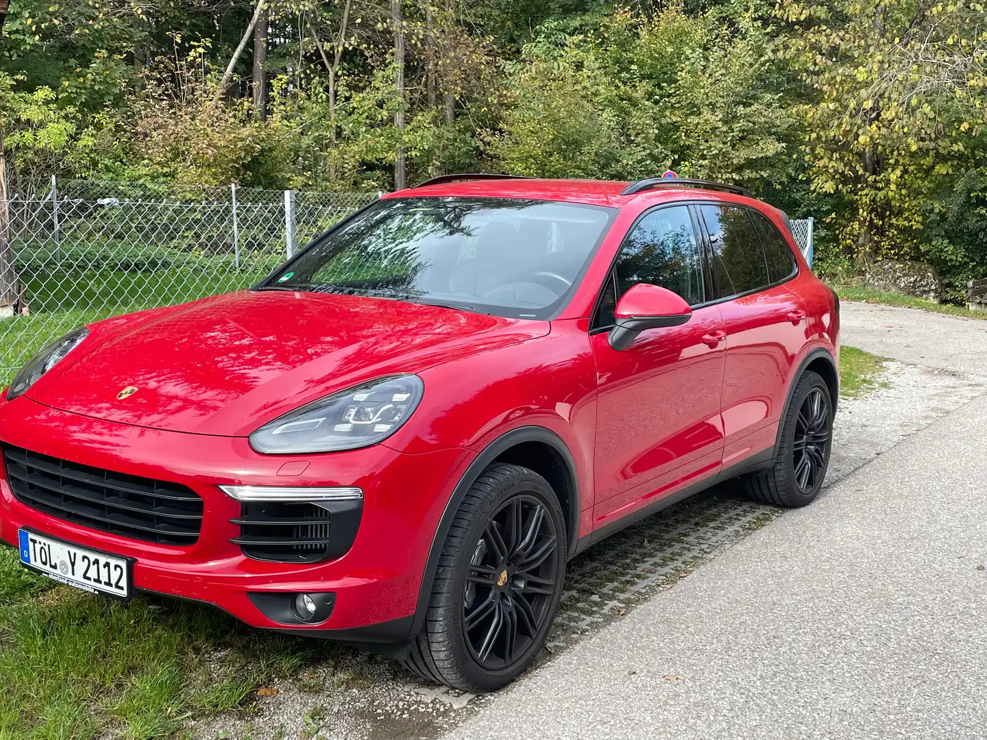 Porsche Cayenne Cayenne S Diesel Tiptronic S Porsche Approved Rot - 2