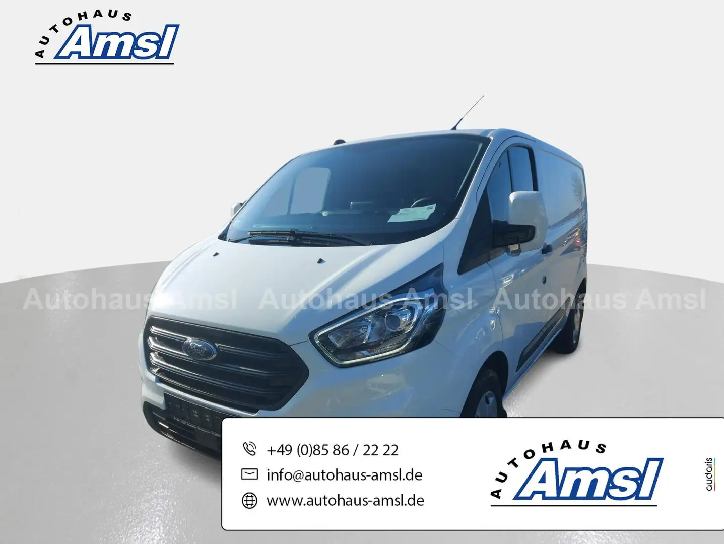 Ford Transit Custom 2.0 TDCi 280 L1 Trend Kasten *AHK*K Blanc - 1