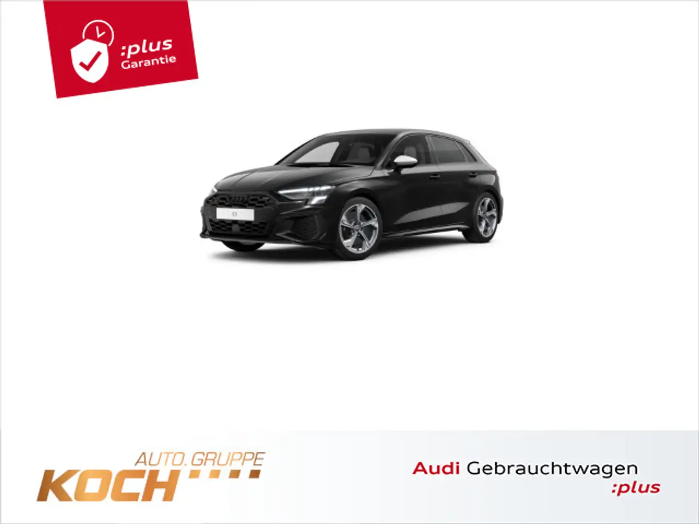 Audi S3 2.0 TFSI q. S-Tronic, LED, ACC, Car Schwarz - 1
