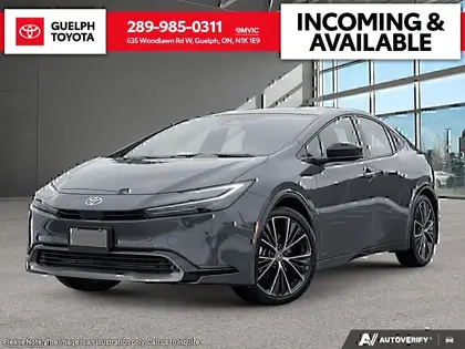 Gray 2026 Toyota Prius Hatchback All-Wheel Drive Automatic