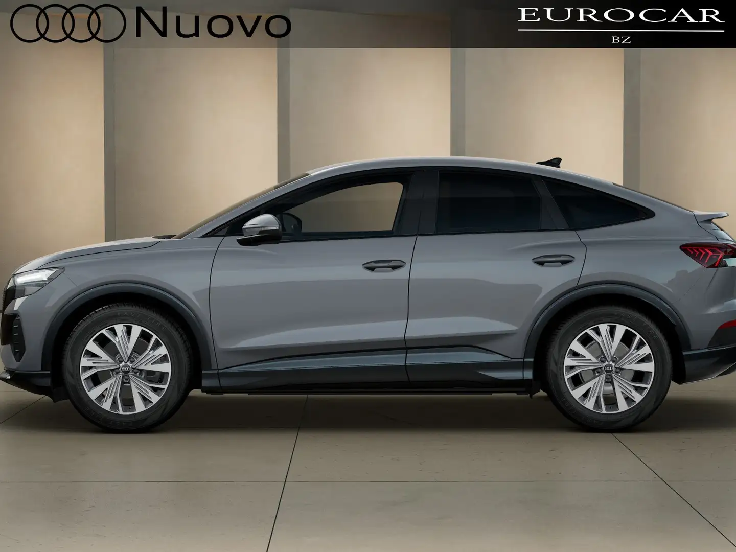 Audi Q4 e-tron sportback e-tron 45 business advanced quattro 286c Grijs - 2