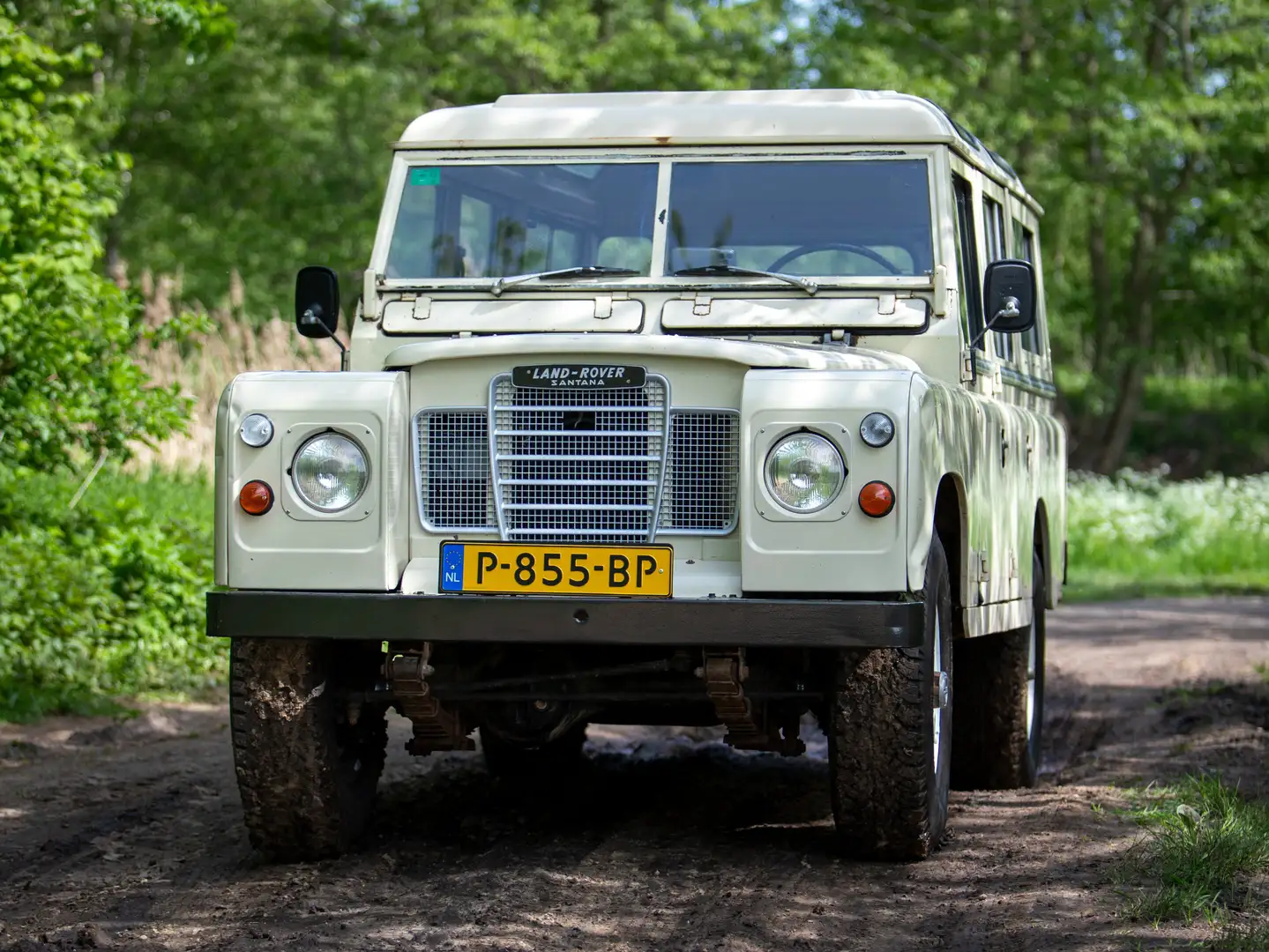 Land Rover Series 109 stationwagen Beżowy - 2
