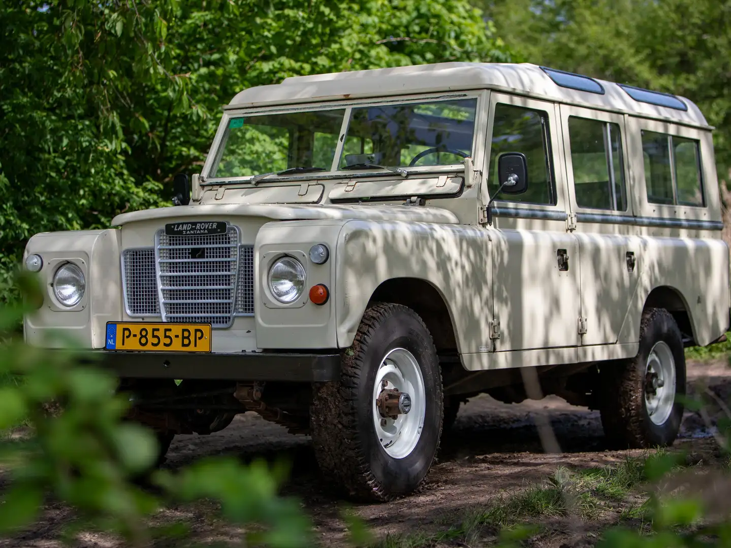 Land Rover Series 109 stationwagen Beżowy - 1