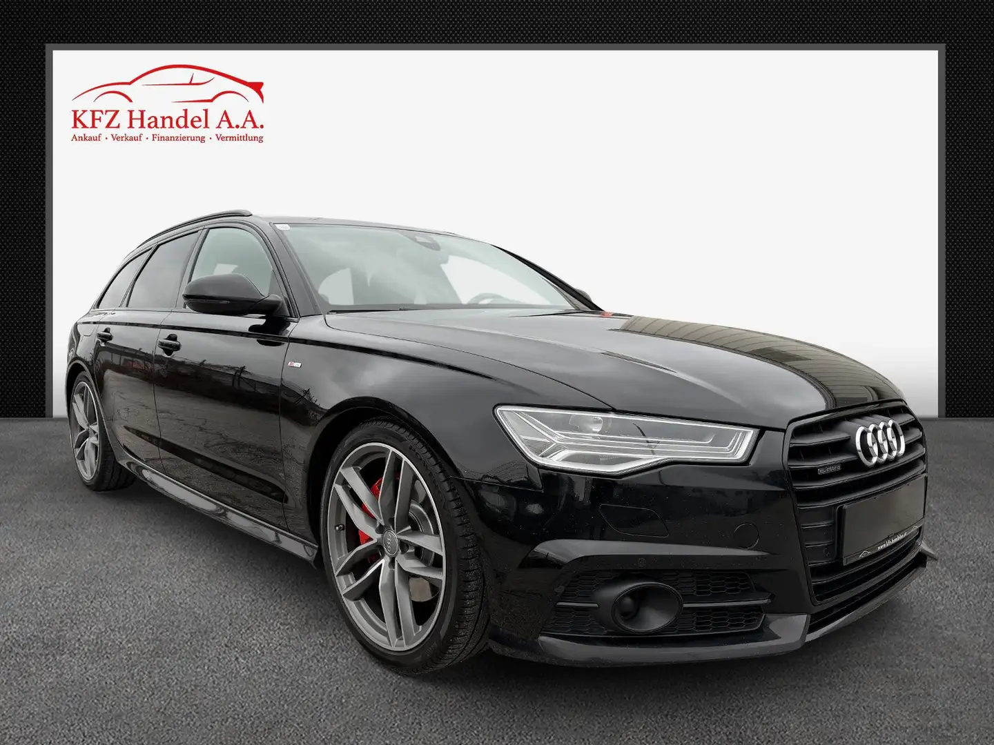 Audi A6 3.0 TDI QUATTRO S LINE * 20 ZOLL * FINANZIERUNG * Schwarz - 2