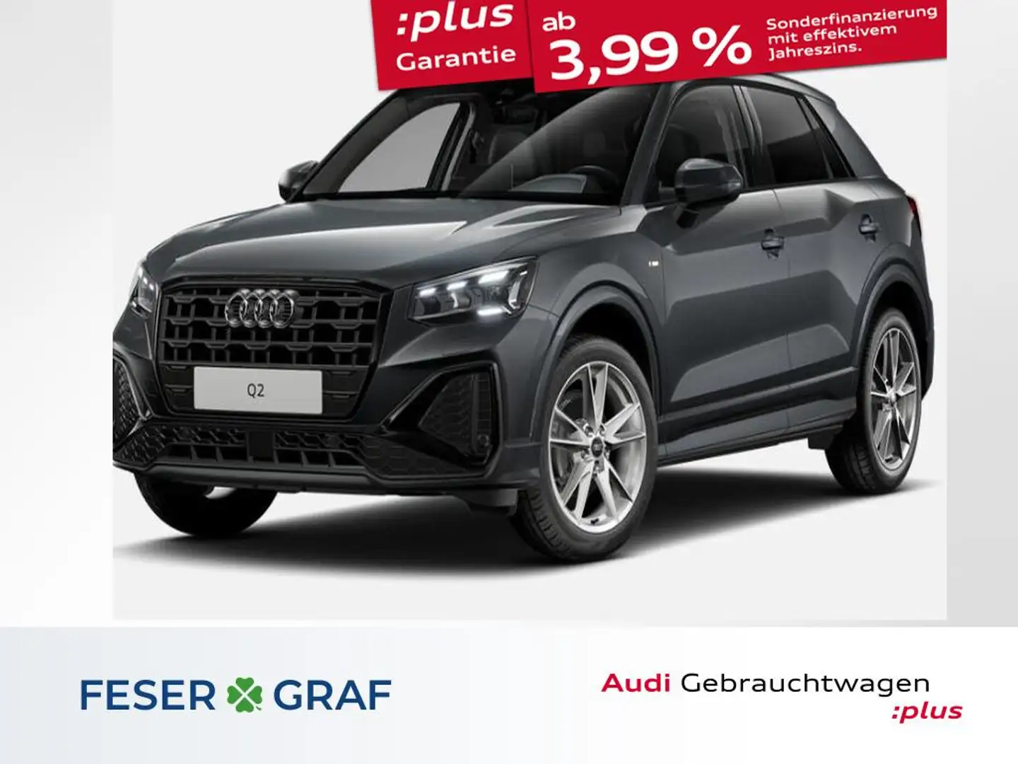 Audi Q2 35 TFSI S-line Stronic,Matrix,AZV,Navi+,Kamera Gris - 1