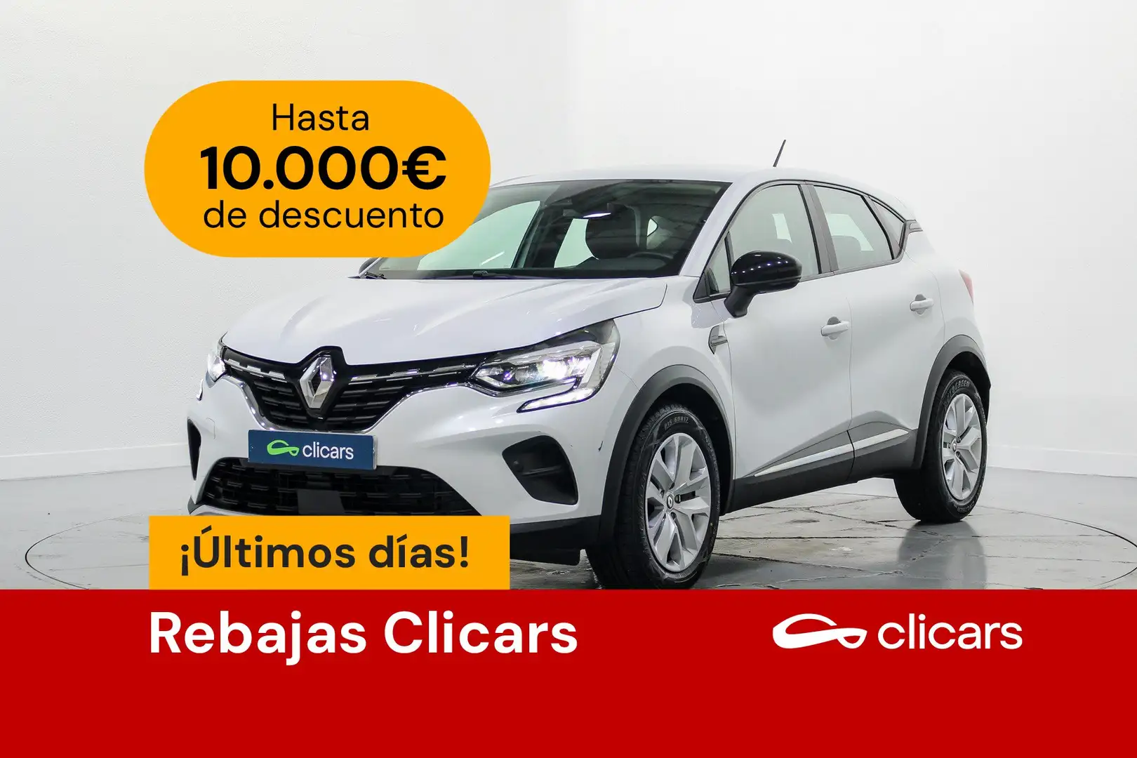 Renault Captur TCe Intens 74kW GLP Blanco - 1