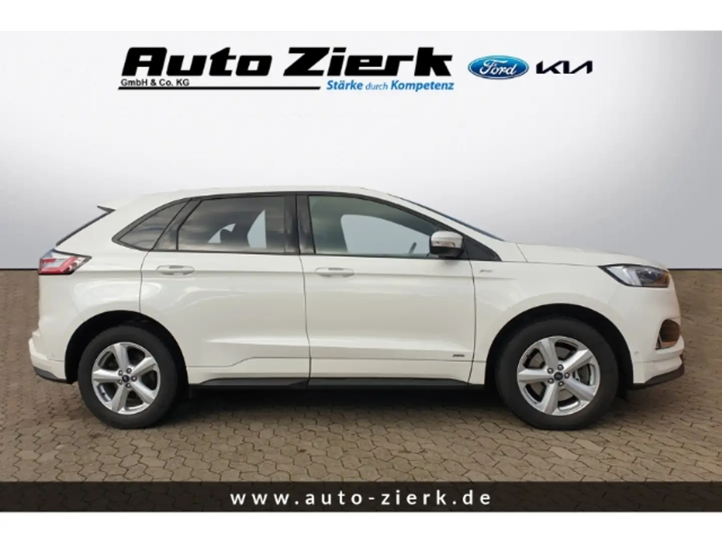 Ford Edge 4x4 ST-Line 2.0 EU6d-T Schiebedach Winterräder Wit - 2