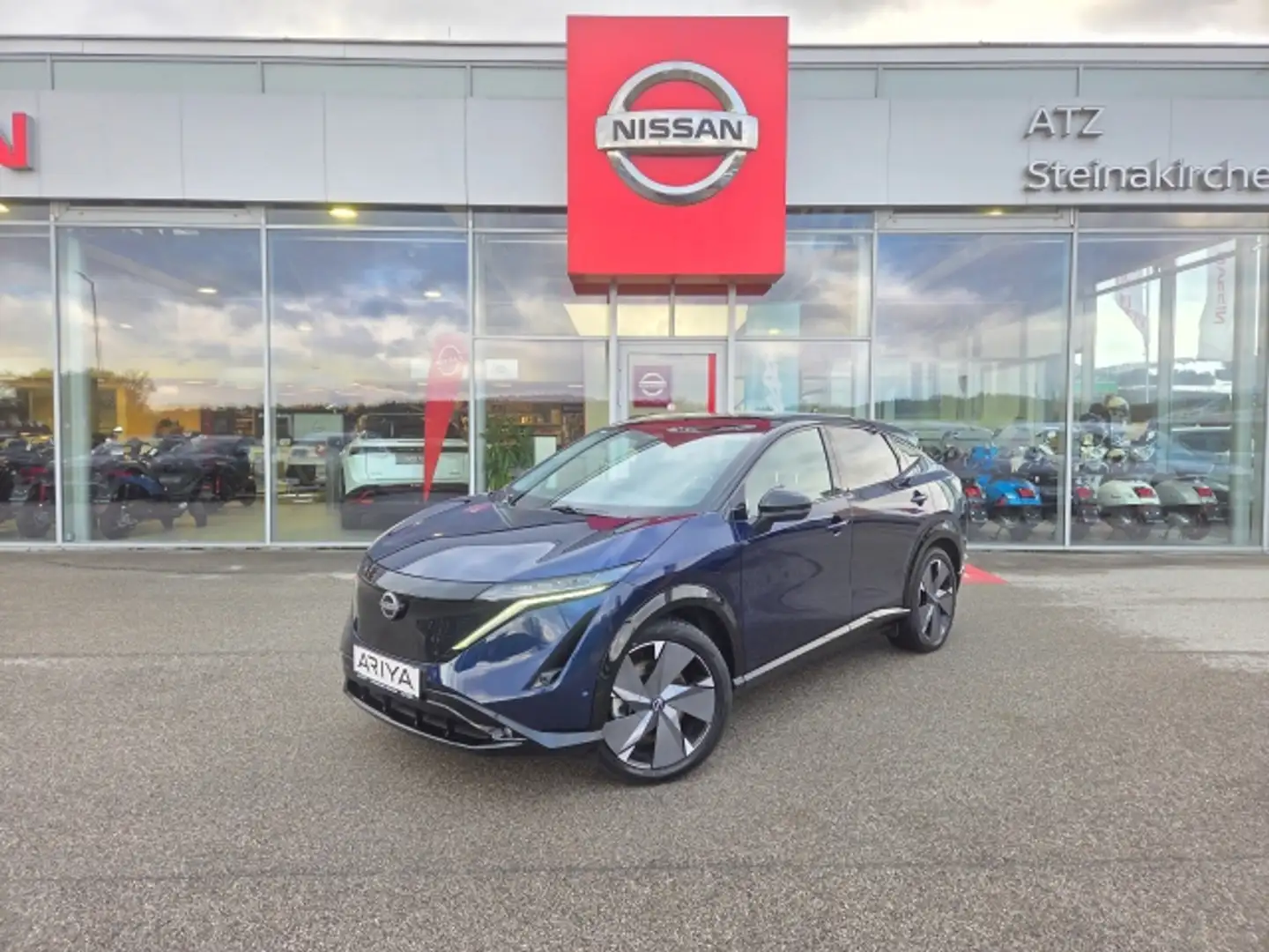 Nissan Ariya EVOLVE 4X4 E-4ORCE*Netto 35.000.-* Blau - 1