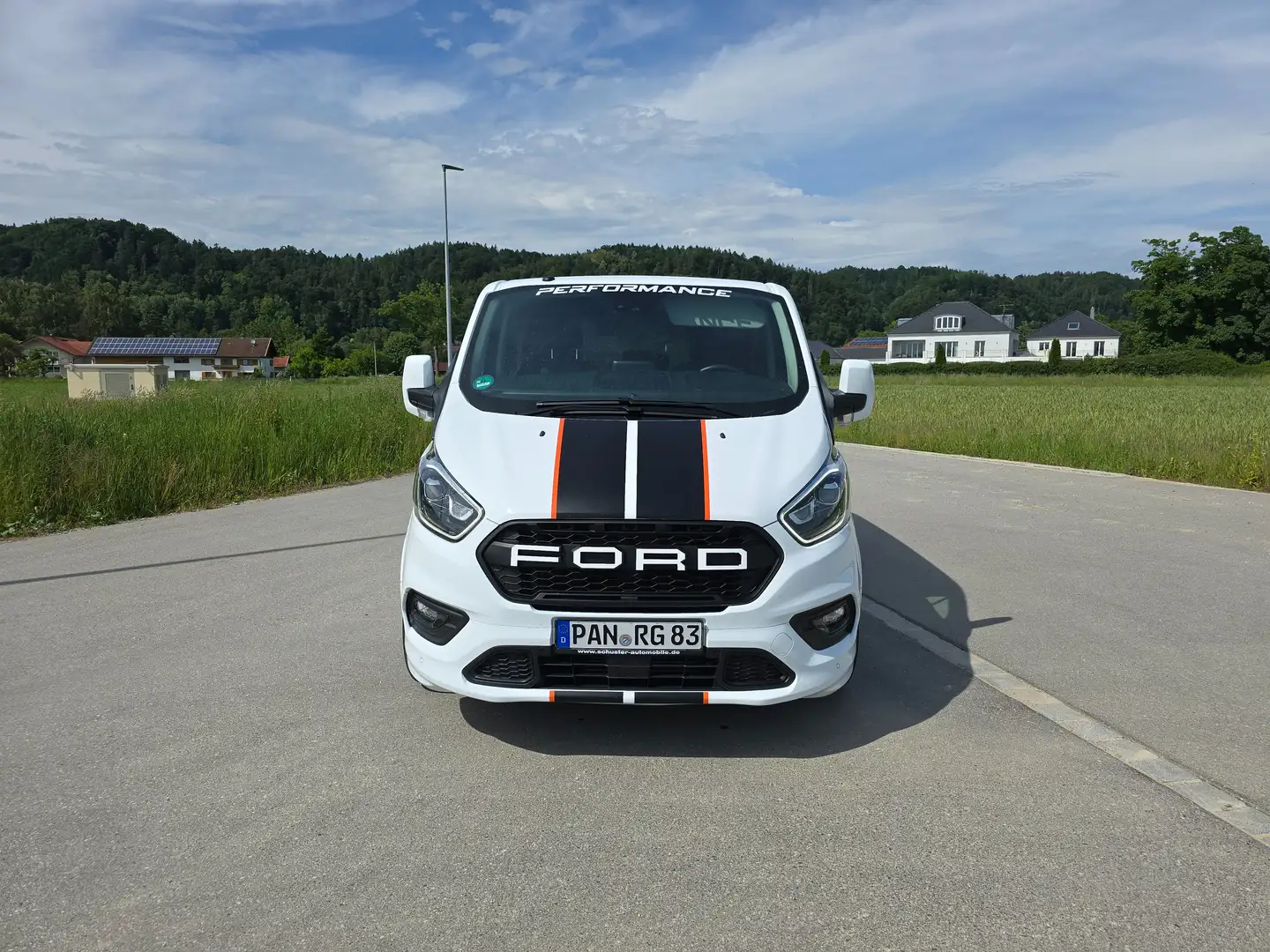 Ford Tourneo Custom Tourneo Custom 310 L1H1 VA Autm. Sport ALU 18" Weiß - 2