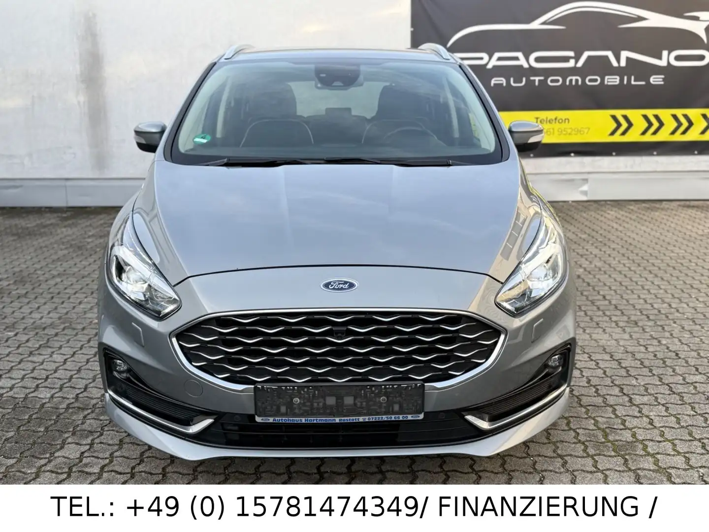 Ford S-Max S-MAX Vignale 2,0/VOLLAUSSTATTUNG/ 1HAND/TÜV NEU Argent - 2