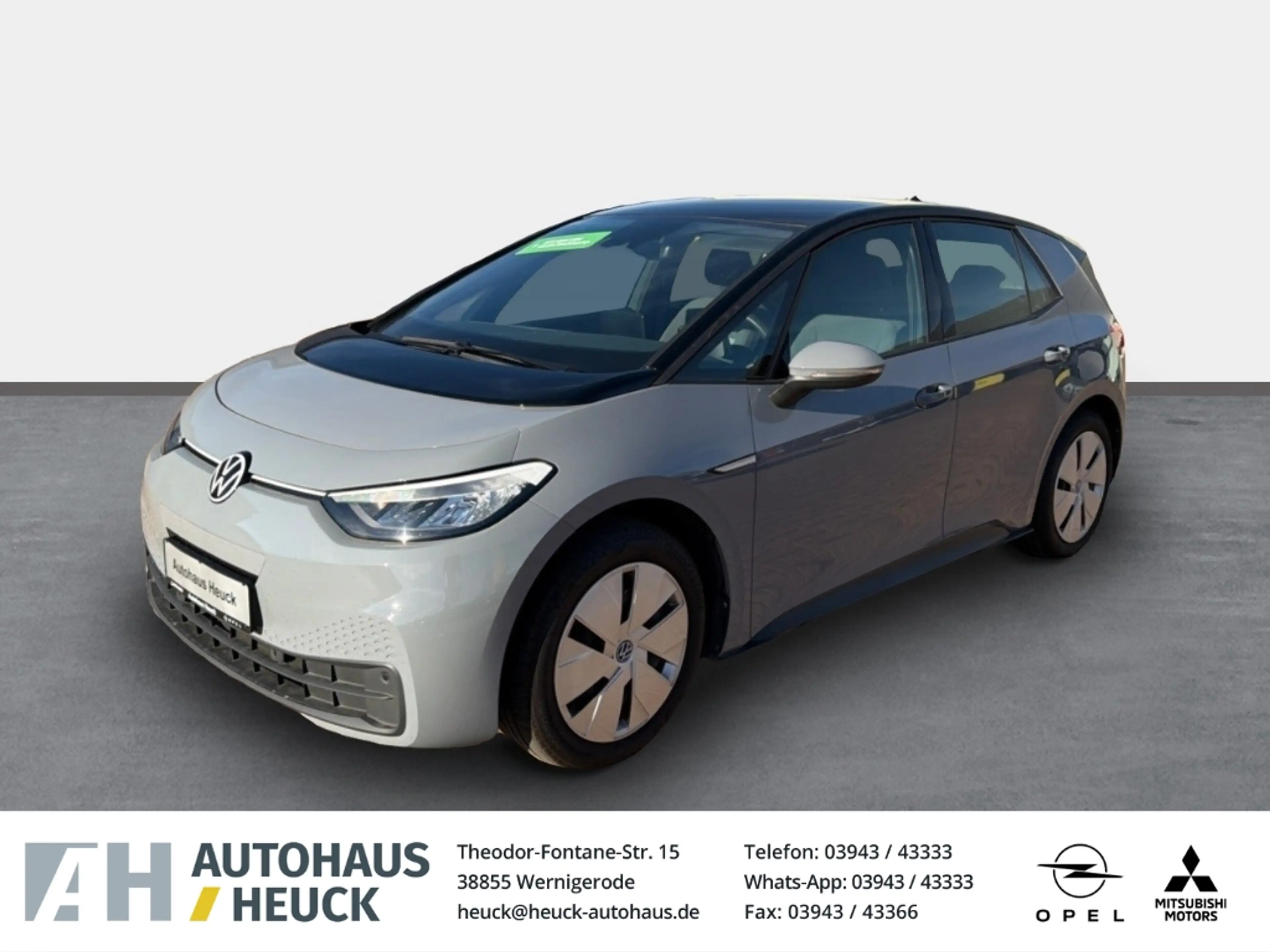 Volkswagen ID.3 Pure Performance 110 kW StandHZG Navi Digitales Co