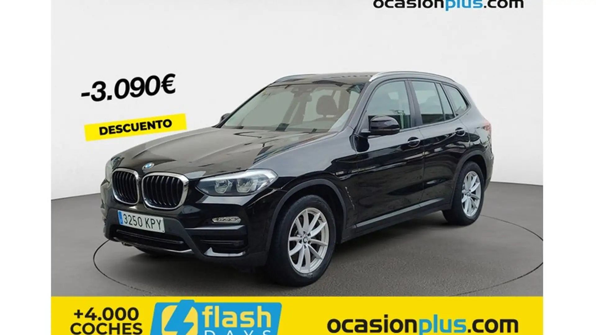 BMW X3 sDrive 18d Negro - 1