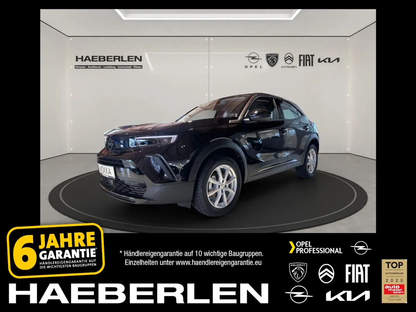 Opel Mokka 1.2 Turbo Elegance *Rkamera*AppleCarPlay* Zwart - 1