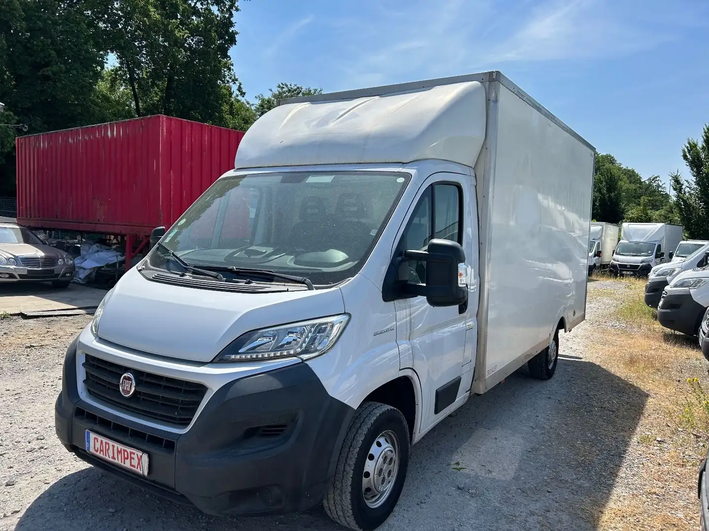 Fiat Ducato  Koffer**Navi*Kamera*Tiefrahmen*2.3Hoch* Wit - 2