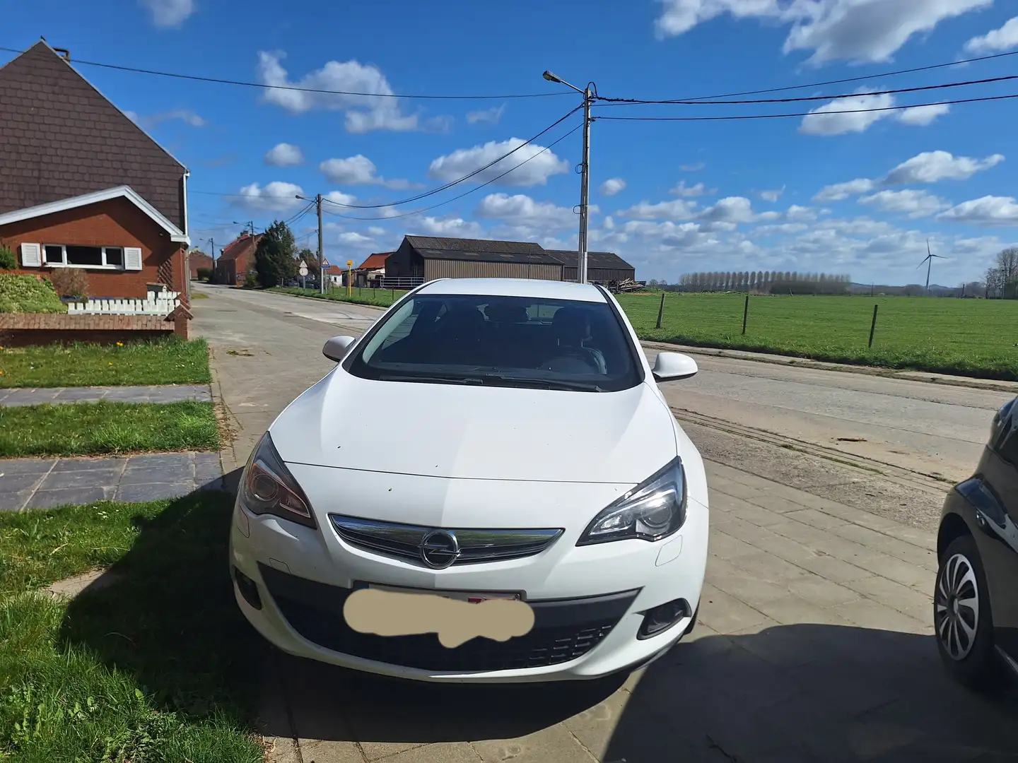 Opel Astra GTC 1.7 CDTi Sport Start Blanc - 1