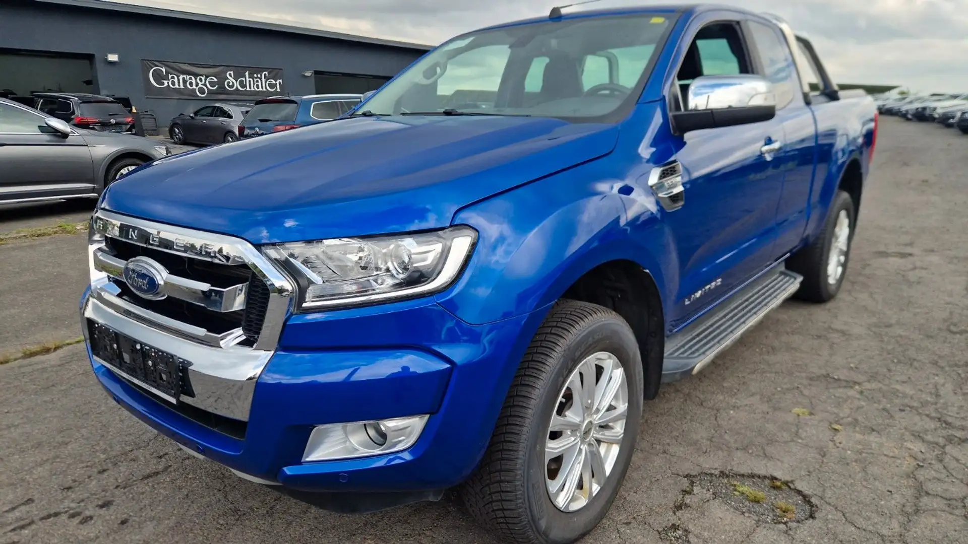Ford Ranger Limited Extrakabine 4x4 OFF Road Kamera Blau - 1