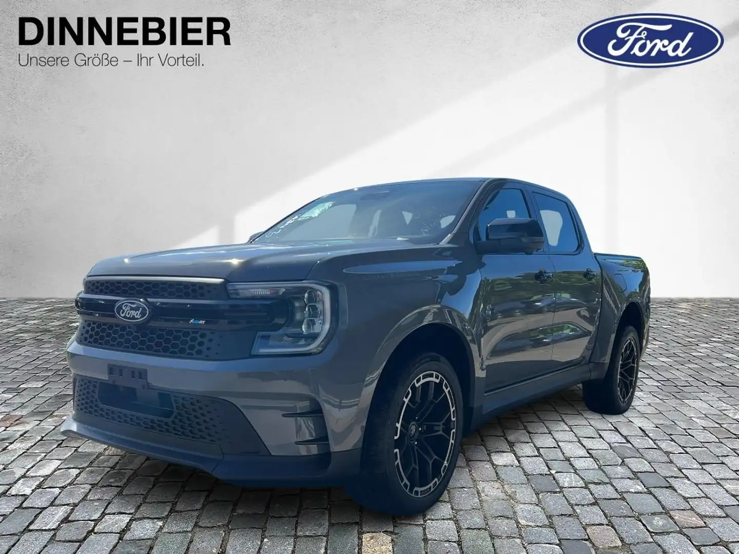 Ford Ranger MS-RT Leder, Klima, LED, AHK, Navi,4X4 Grijs - 2