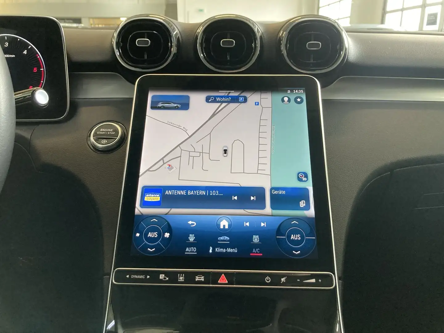 Mercedes-Benz C 200 C 200 T d AVA AHK 18 Zoll Sound Distr Standh Navi Bleu - 2