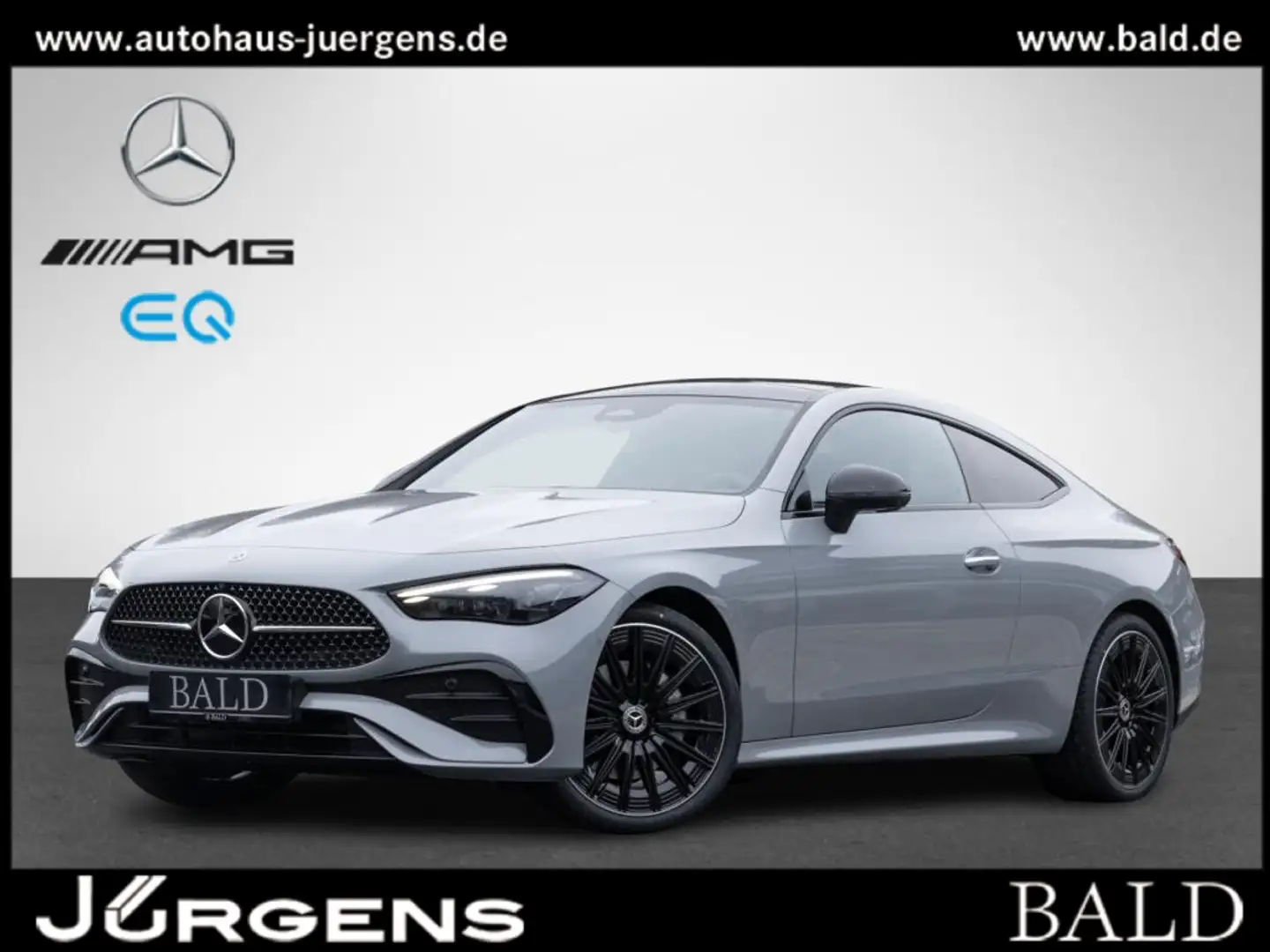 Mercedes-Benz CLE 200 Coupé AMG/Digital/Pano/Burm3D/Night/20" Gris - 1