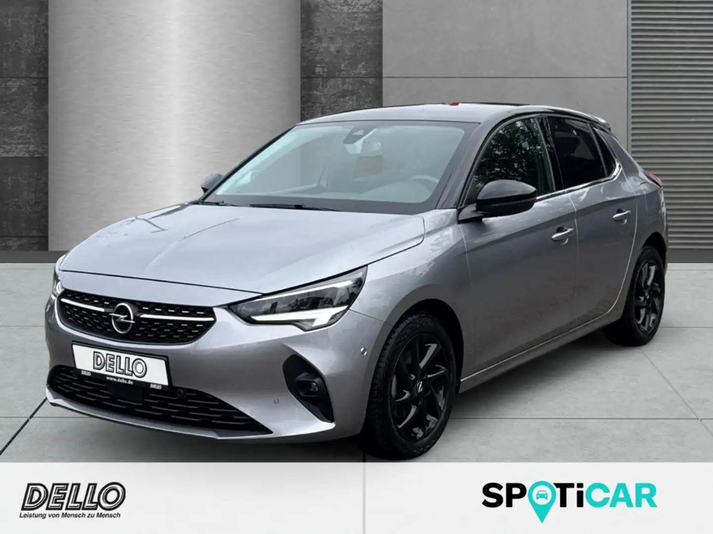 Opel Corsa Elegance Turbo LED Apple CarPlay Android Auto Klim Gris - 1