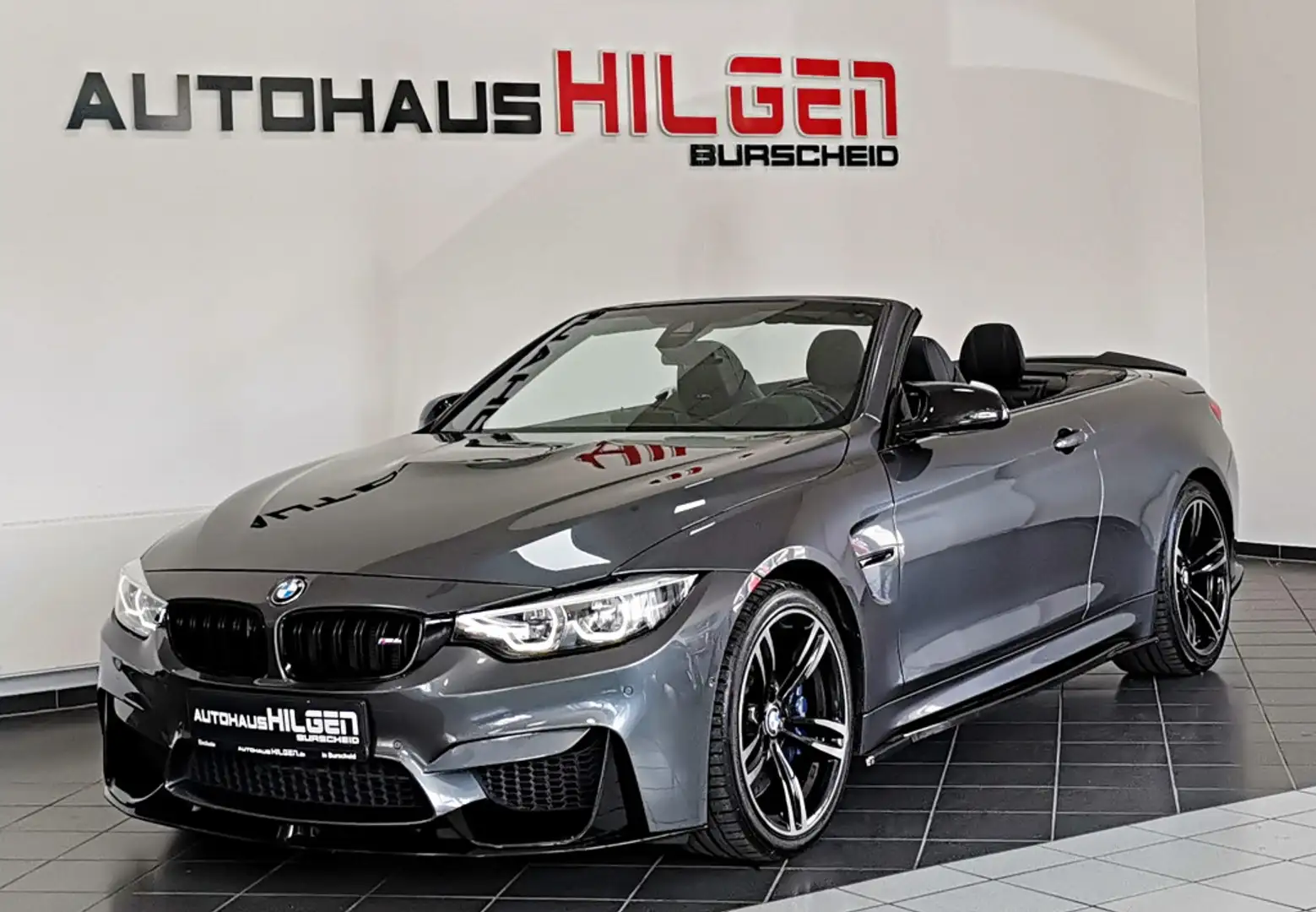 BMW M4 Competition Cabrio*NO-OPF*DEUTSCH*360°K*HeadU Grau - 1