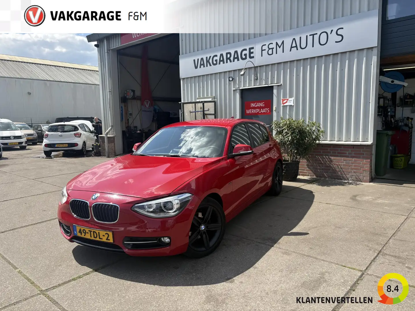 BMW 116 1-serie 116i Business+ Rood - 1