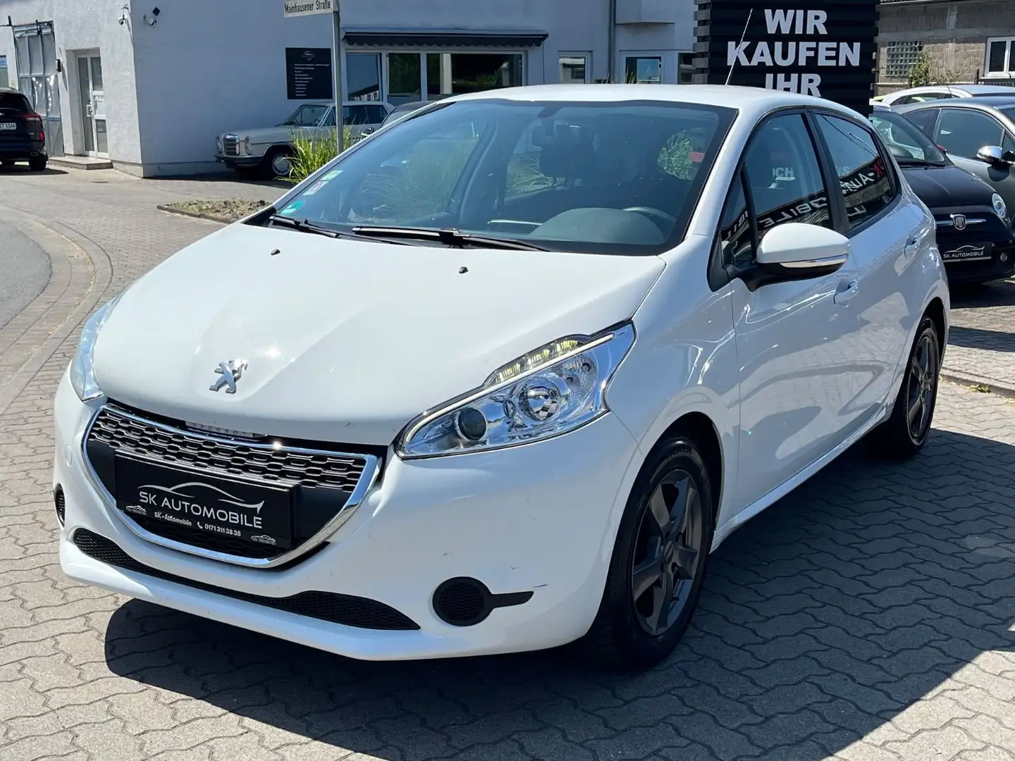Peugeot 208 Active 2.HAND-LED-PDC-TEMPOMAT-TÜV 06-2026 Weiß - 2