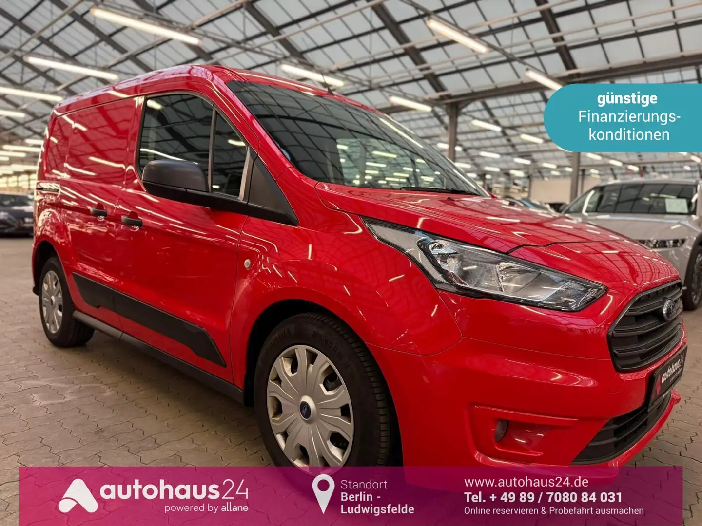 Ford TransitConnect 1.5  EcoBlue|PDC|Klima Rojo - 1