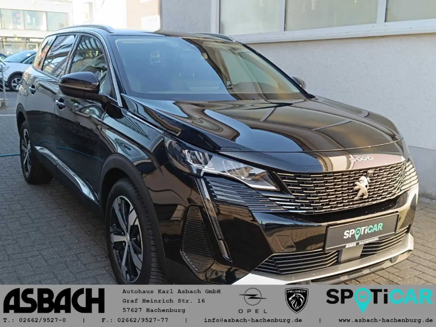 Peugeot 5008 Allure Pack 7-Sitzer Schwarz - 1