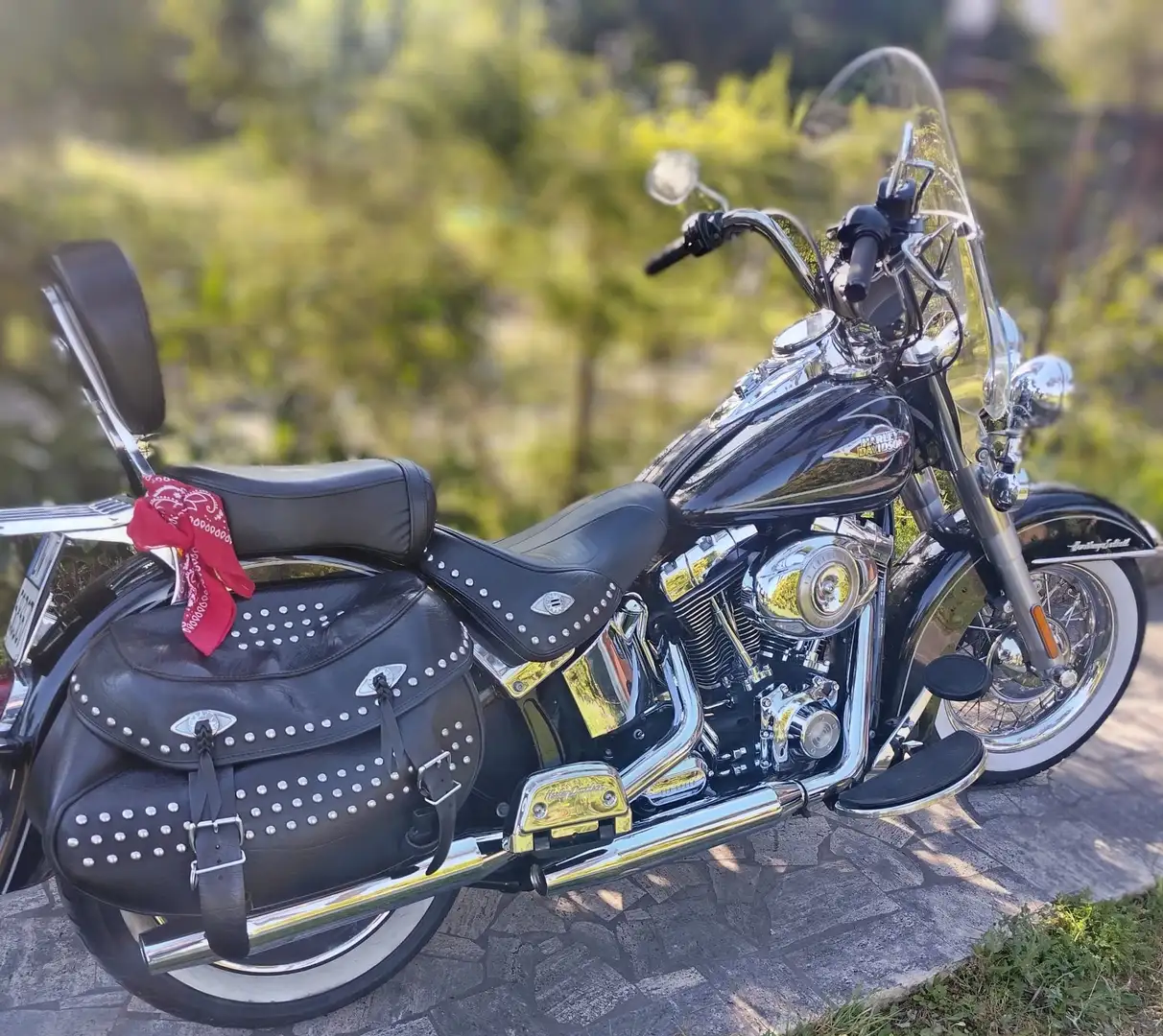 Harley-Davidson Heritage Softail Negru - 1