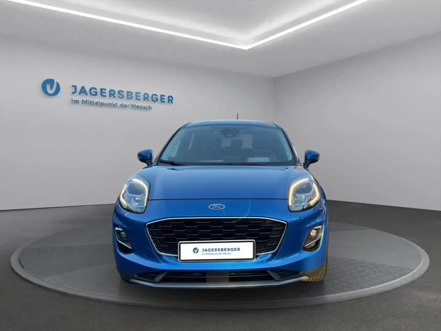 Ford Puma Titanium 5D 1.0T 125 MHEV M6FWD Blau - 2