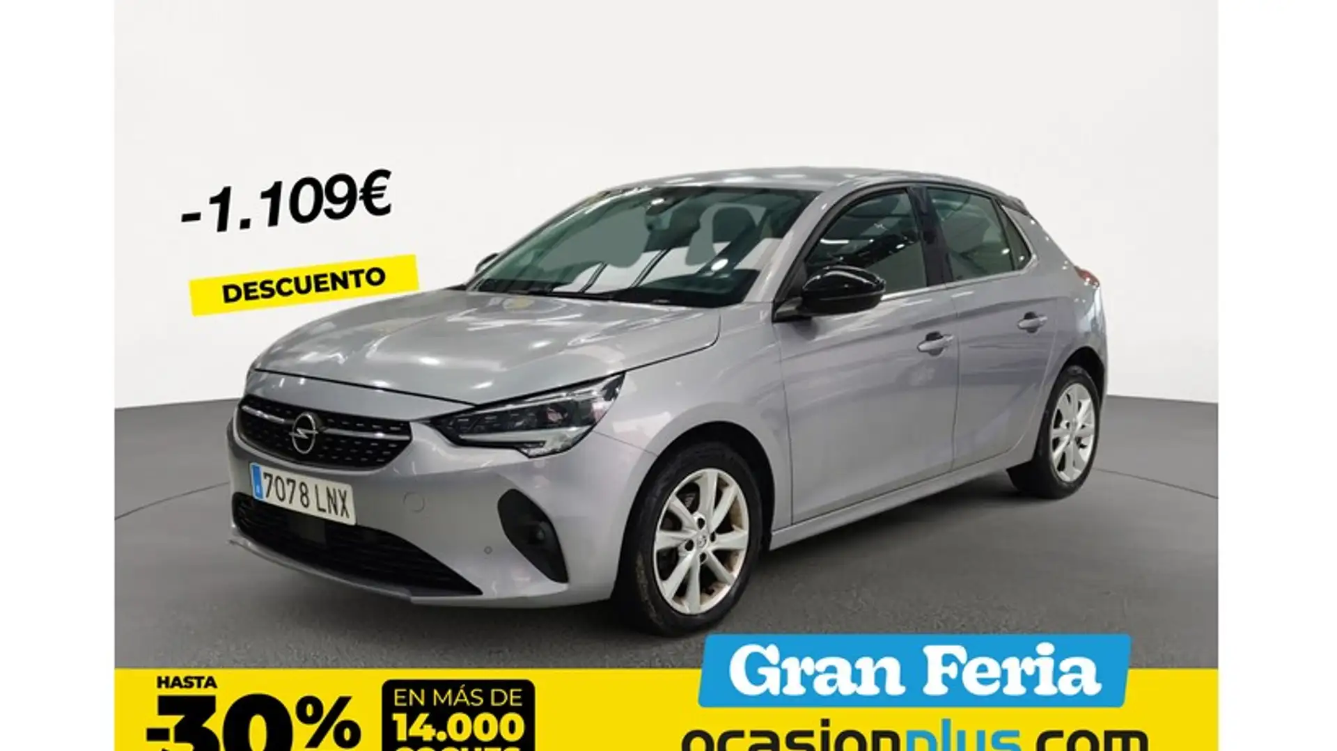 Opel Corsa 1.2T XHL S/S Elegance 100 Gris - 1