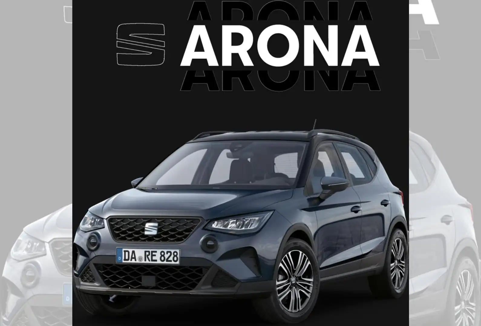 SEAT Arona 1.0 TSI 85kW Road Edition - 6-Gang⚡️Privat-Leasing Grau - 1