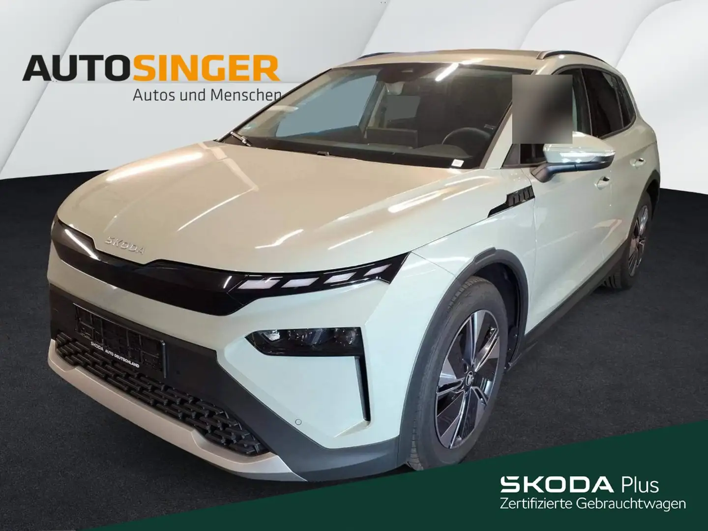 Skoda Elroq 50 *MATRIX*ACC*R-CAM*SHZ*NAVI**PDC*ALU 19* Vert - 1
