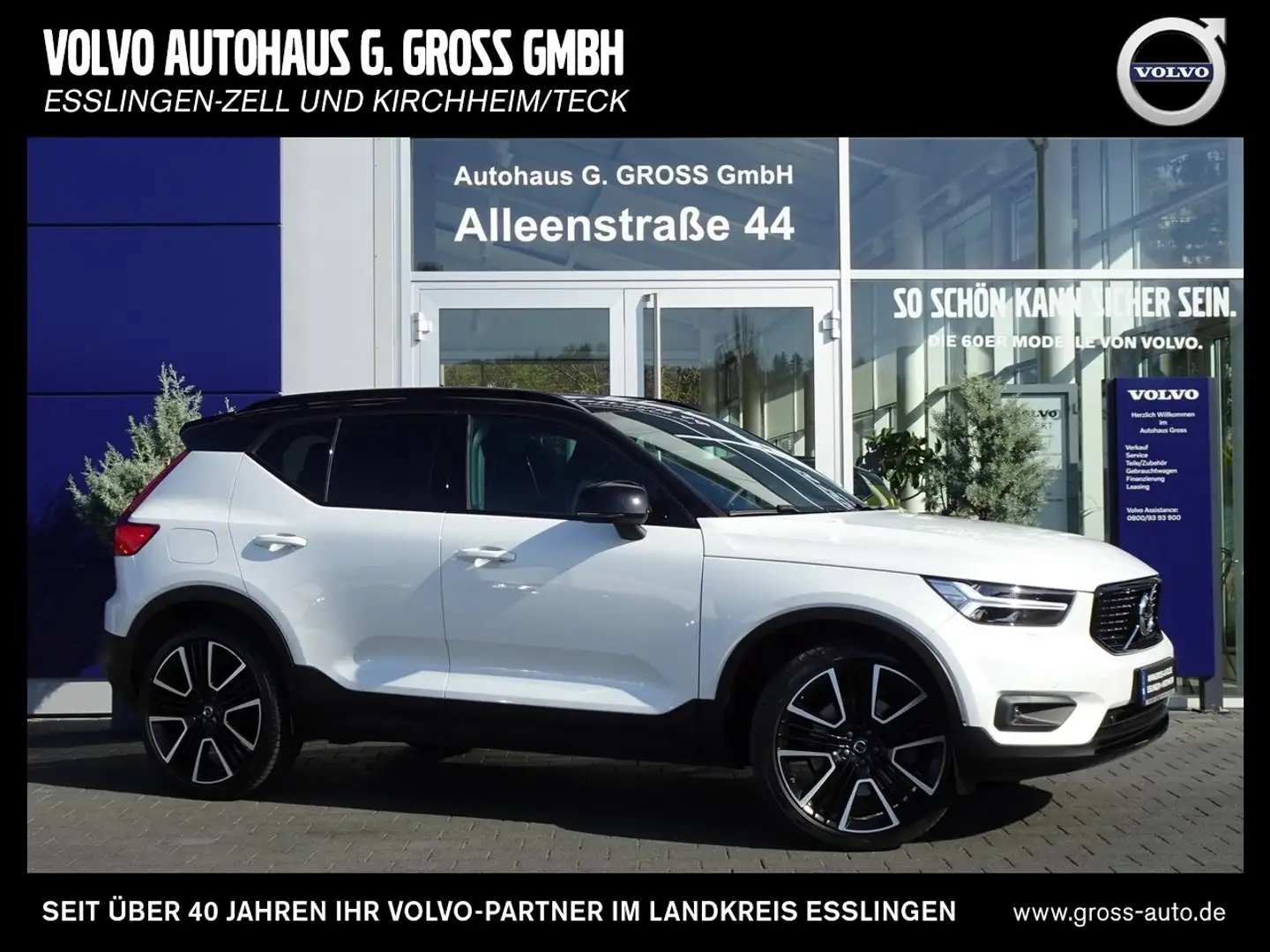 Volvo XC40 T5 Recharge R-Design / EURO 6d / A+++ Blanco - 1