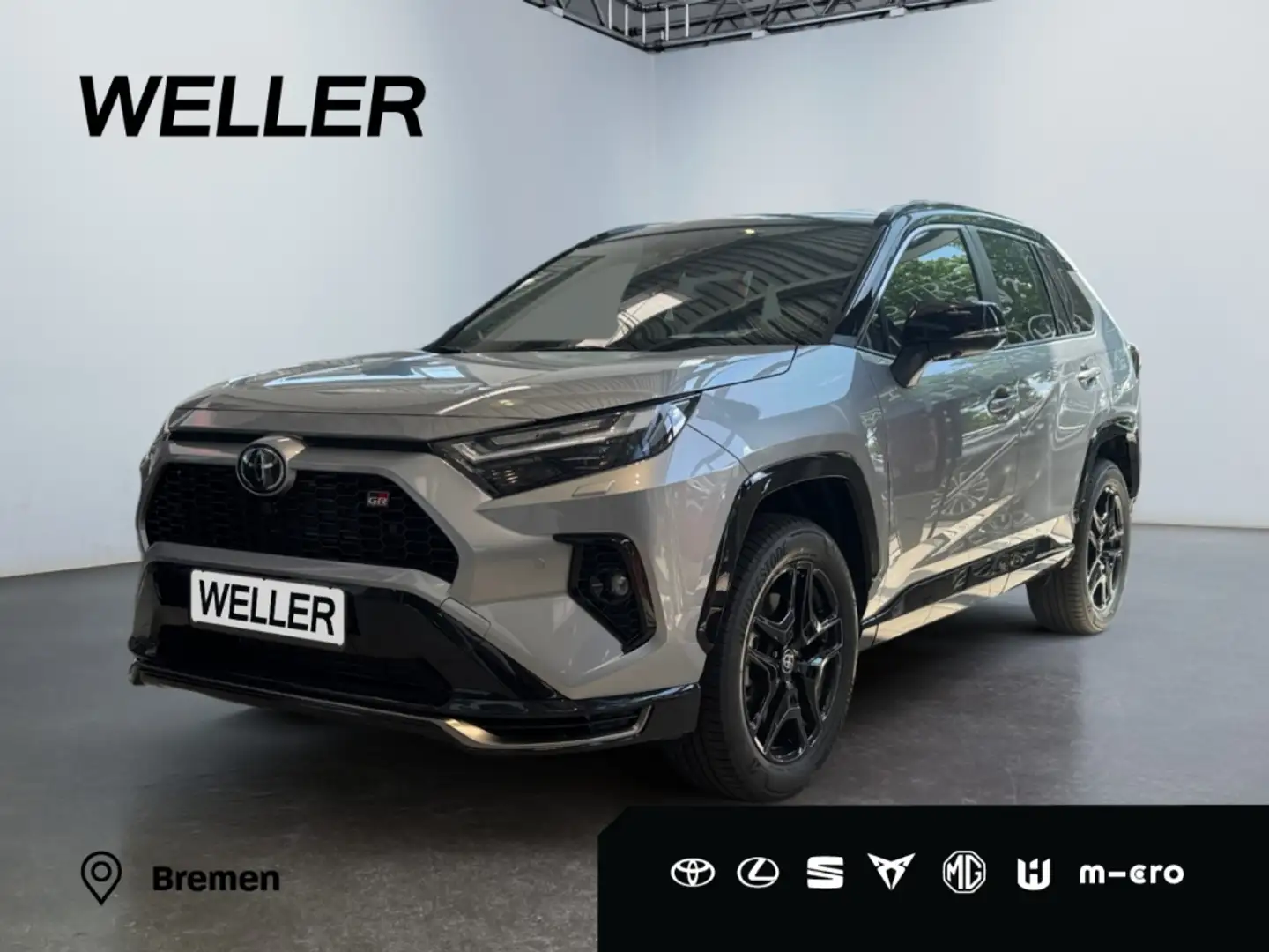 Toyota RAV 4 Plug-in-Hybrid GR SPORT *Allrad*HUD*360*JBL* Silber - 1
