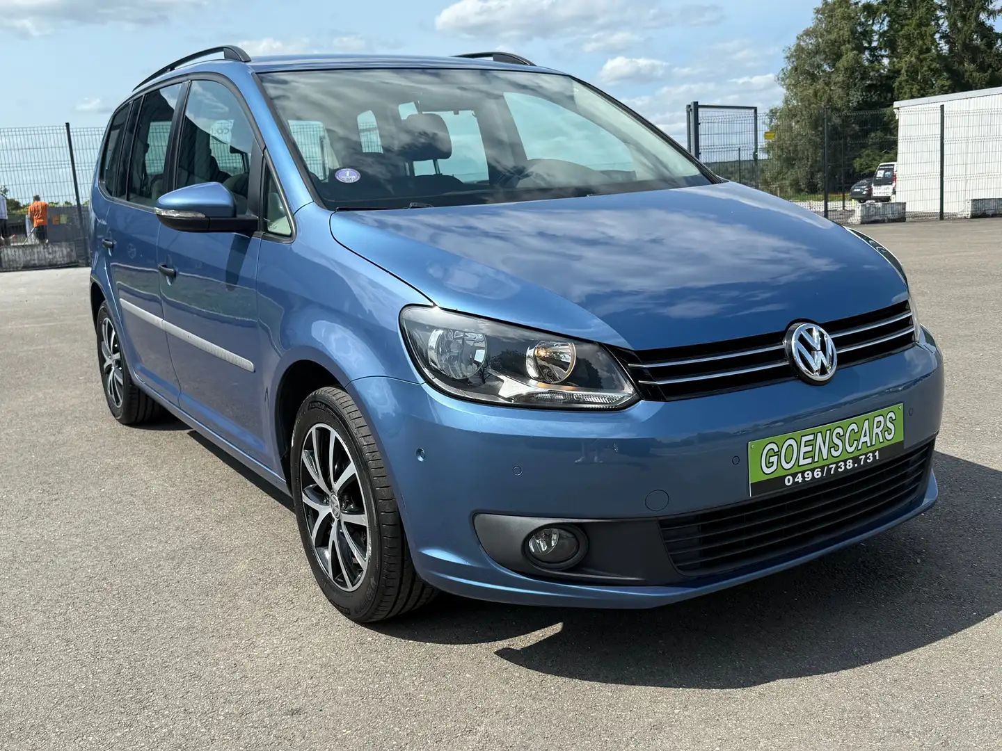 Volkswagen Touran Touran 1.2 TSI,CLIM DIG,GPS,GARANTIE😍 Bleu - 2