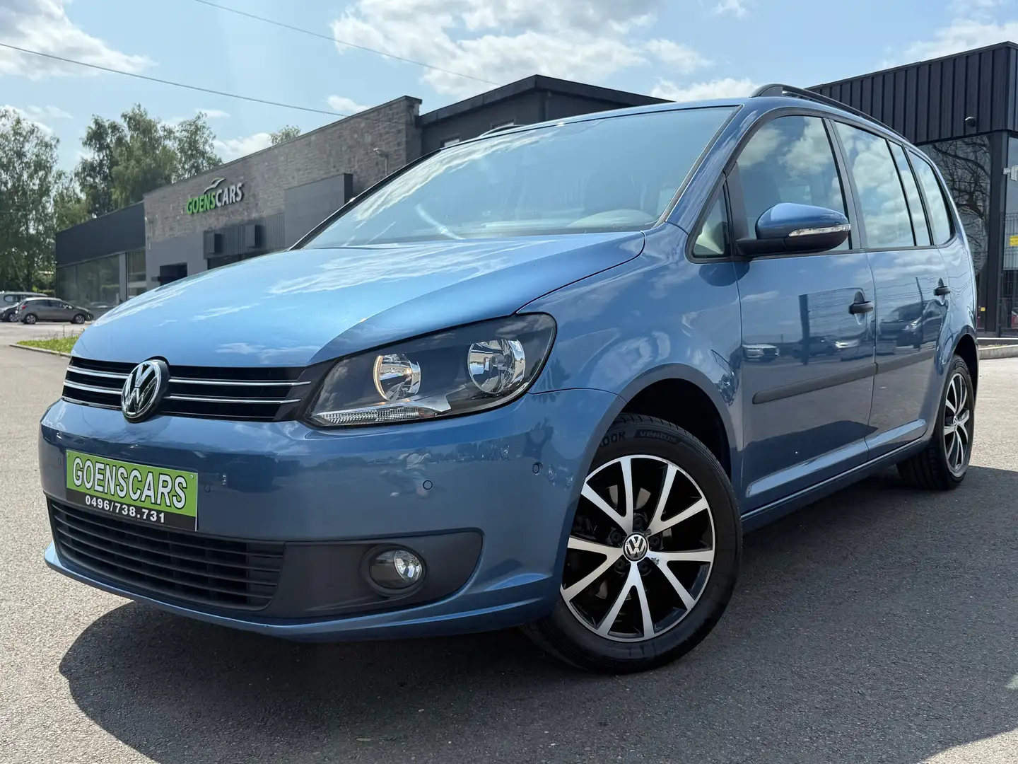 Volkswagen Touran Touran 1.2 TSI,CLIM DIG,GPS,GARANTIE😍 Bleu - 1
