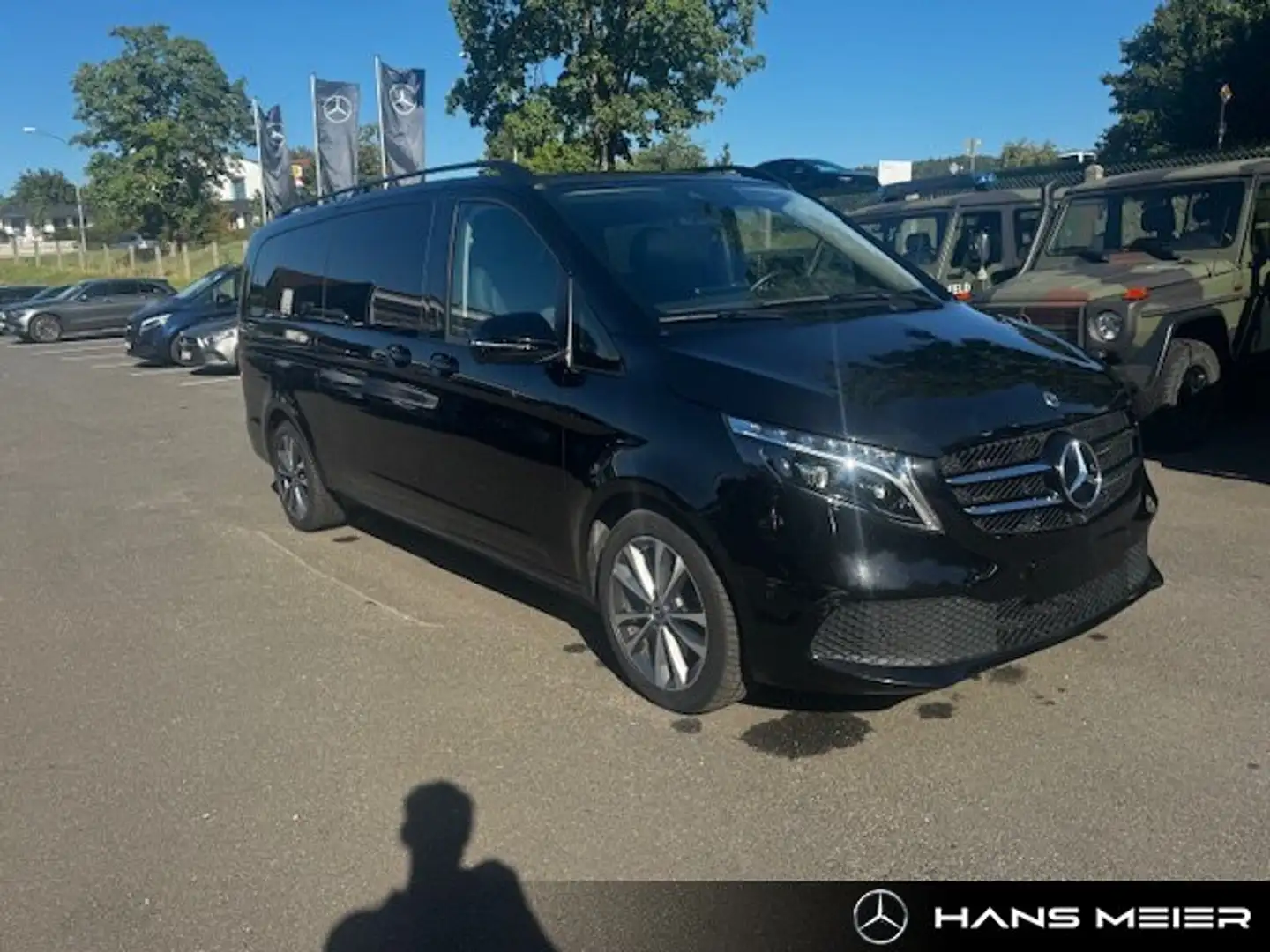 Mercedes-Benz V 300 V 300 d AVANTGARDE XL LEDER 8-Sitz Night FAP 360 Schwarz - 2