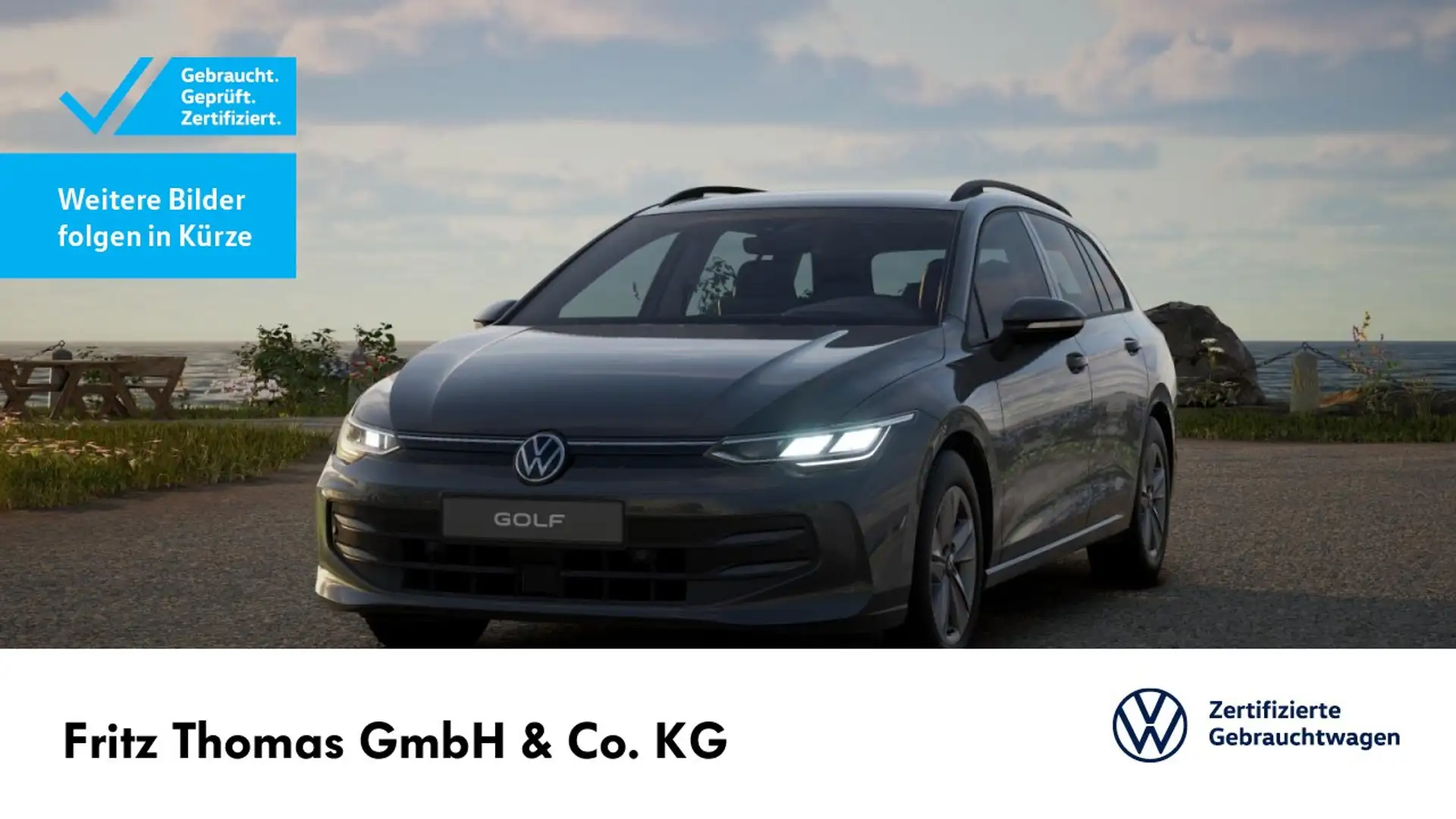 Volkswagen Golf VIII Variant 1.5 TSI Life LED PDC ACC Klima LM Grau - 1