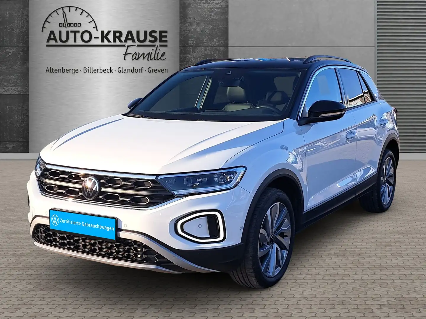 Volkswagen T-Roc 2.0 TDI DSG GOAL LED, AHK abnehmbar Weiß - 2
