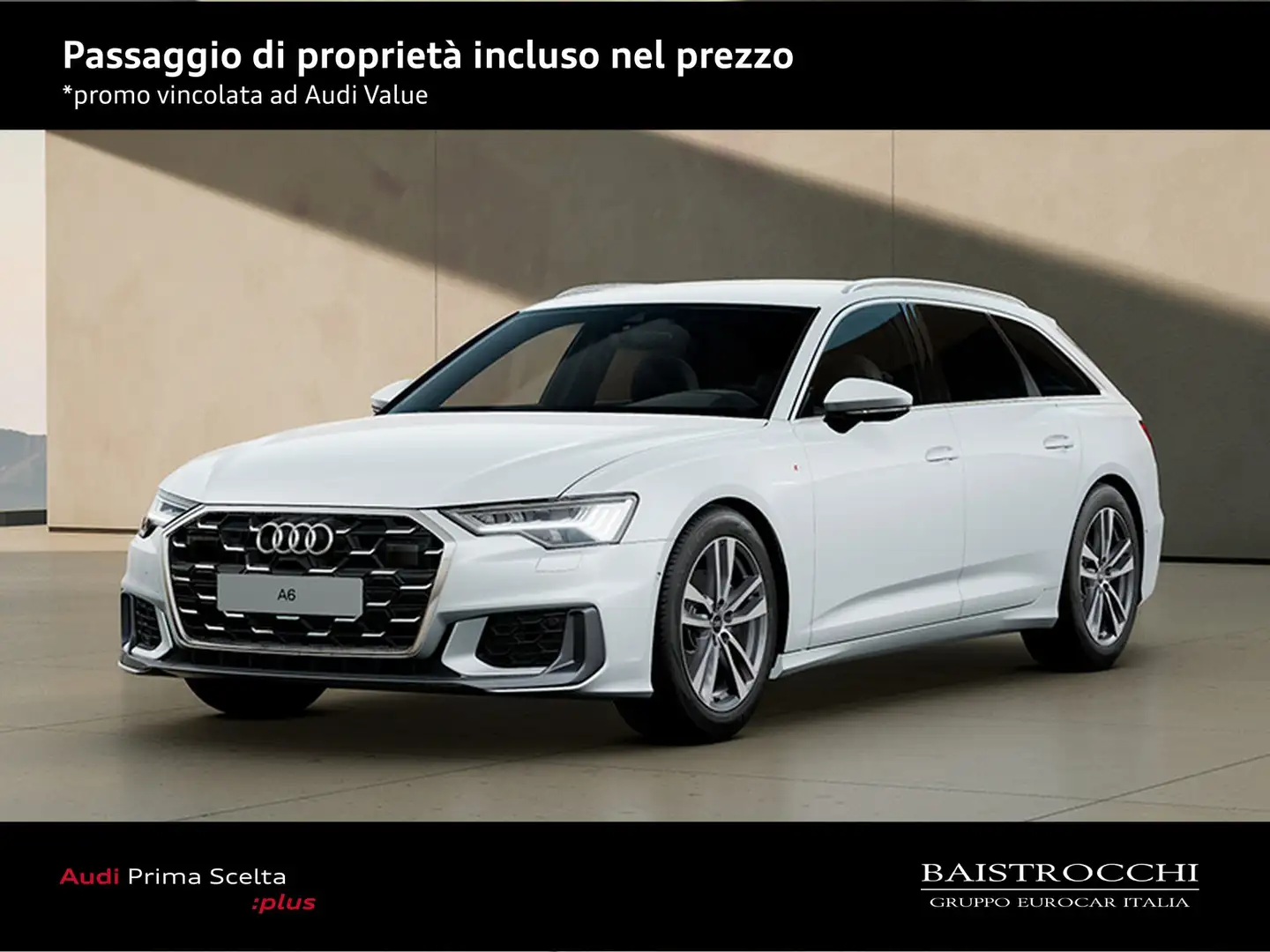 Audi A6 Avant S line edition 40 TDI quattro S tronic Bianco - 1