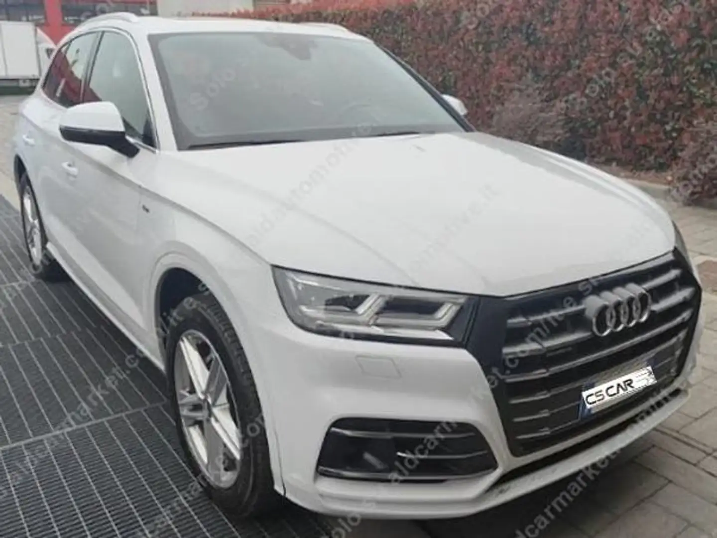 Audi Q5 55 2.0 tfsi e S line Plus quattro 367cv s-tronic Bianco - 1