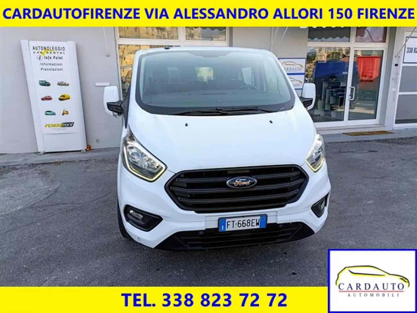 Ford Transit Custom €21290+ IVA CUSTOM 9 POSTI SO0LO 48000 KM Bianco - 1