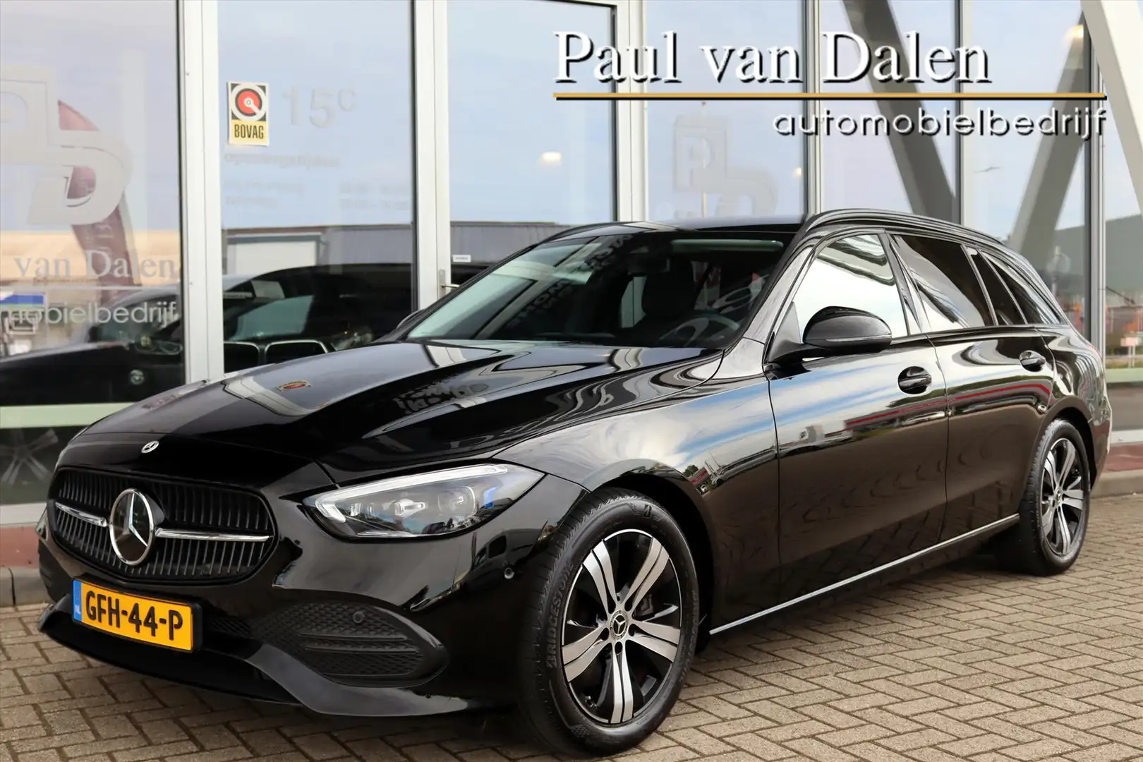 Mercedes-Benz C 200 Estate C200 AUTOMAAT BUSINESS LINE Trekhaak | Navi Noir - 1
