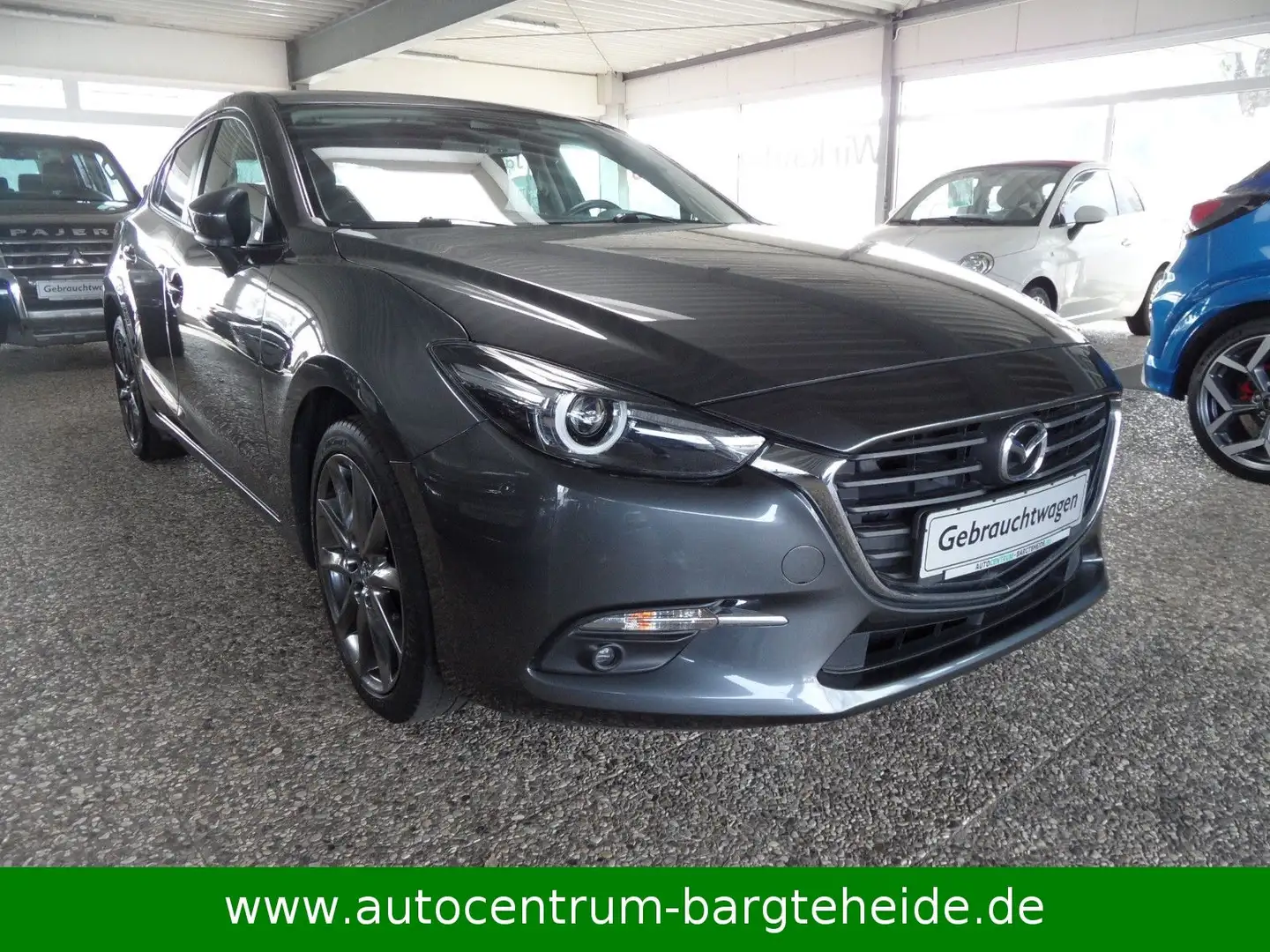 Mazda 3 Lim. Sports-Line Aut. NAVI+HEAD UP+KAMERA Grau - 2