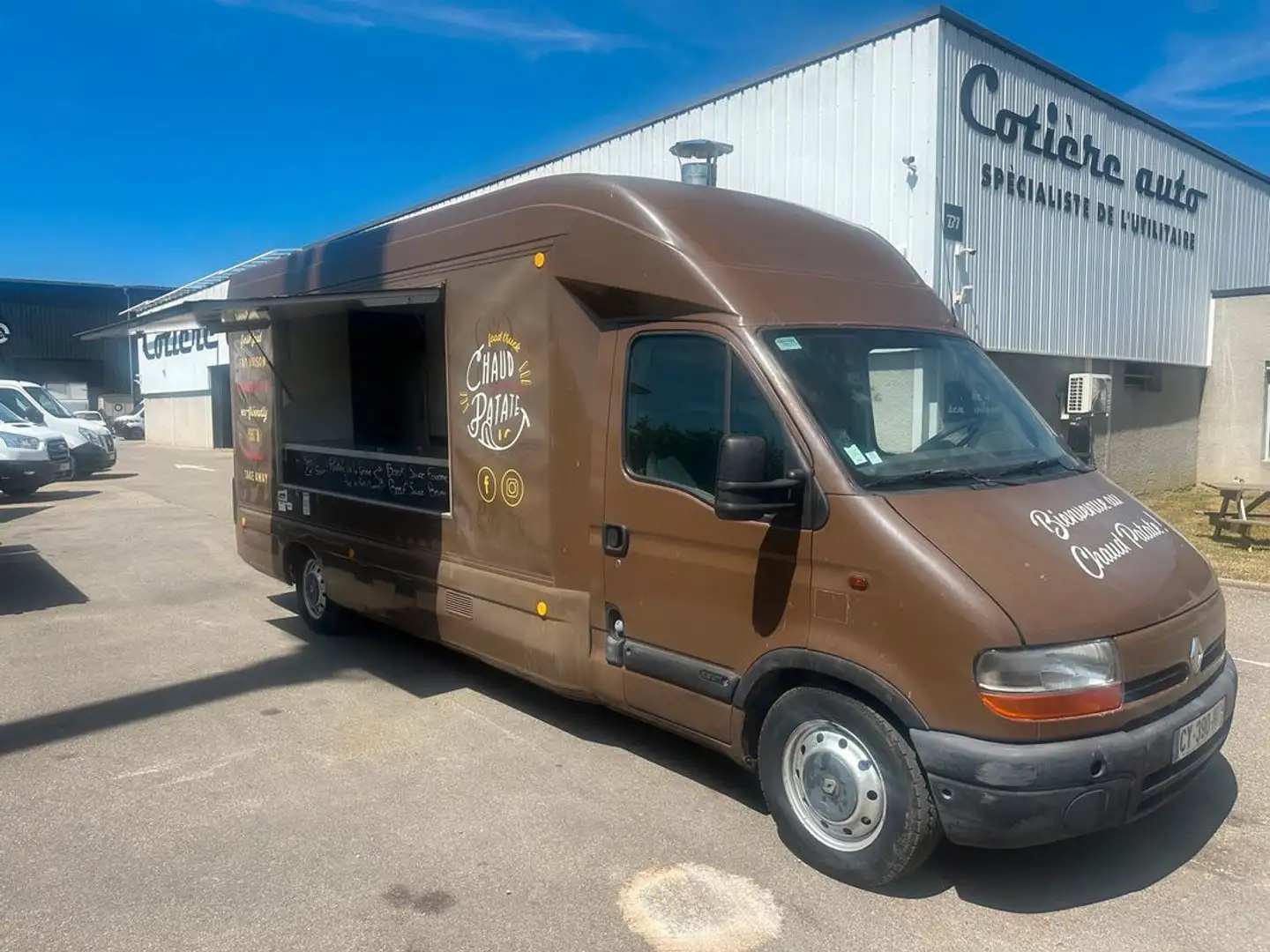 Renault Master food truck en l état Beyaz - 1